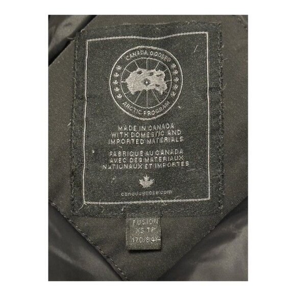 Canada Goose Langford Parka Black Label 2062MB Black Jacket Coat Men's XS New - Picture 5 of 16
